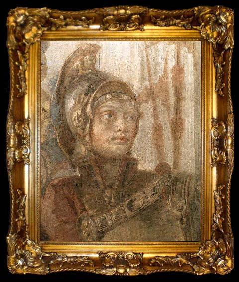 framed  Giovanni Battista Tiepolo The Banquet of Cleopatra, ta009-2